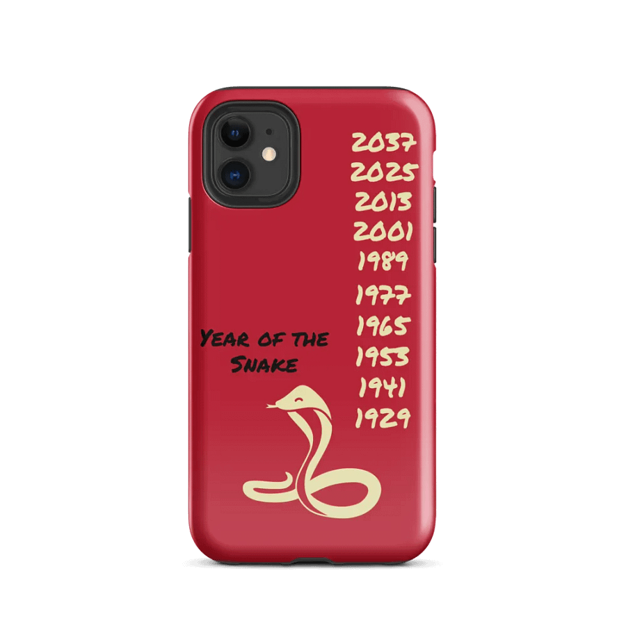 Year of the Snake iPhone® Tough Case product image (47)