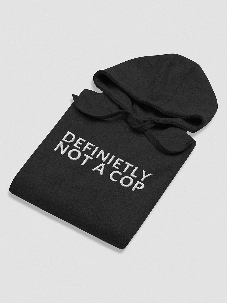 DEFINIETLY NOT A COP (WHITE) - HOODIE product image (3)