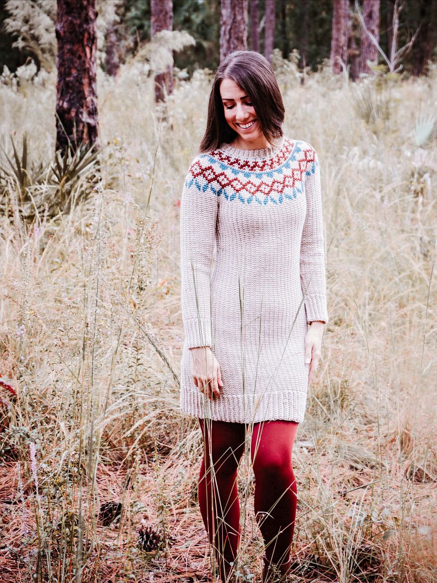 Arizona Crochet Sweater Dress (9 Sizes) product image (5)