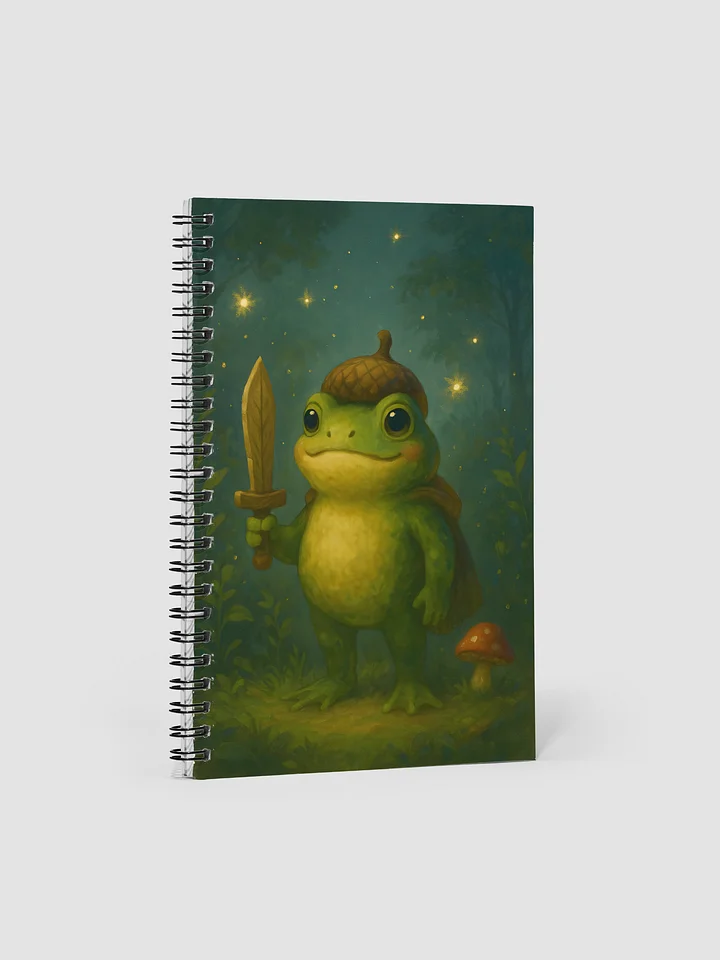Frog Village Spiral Notebook product image (1)