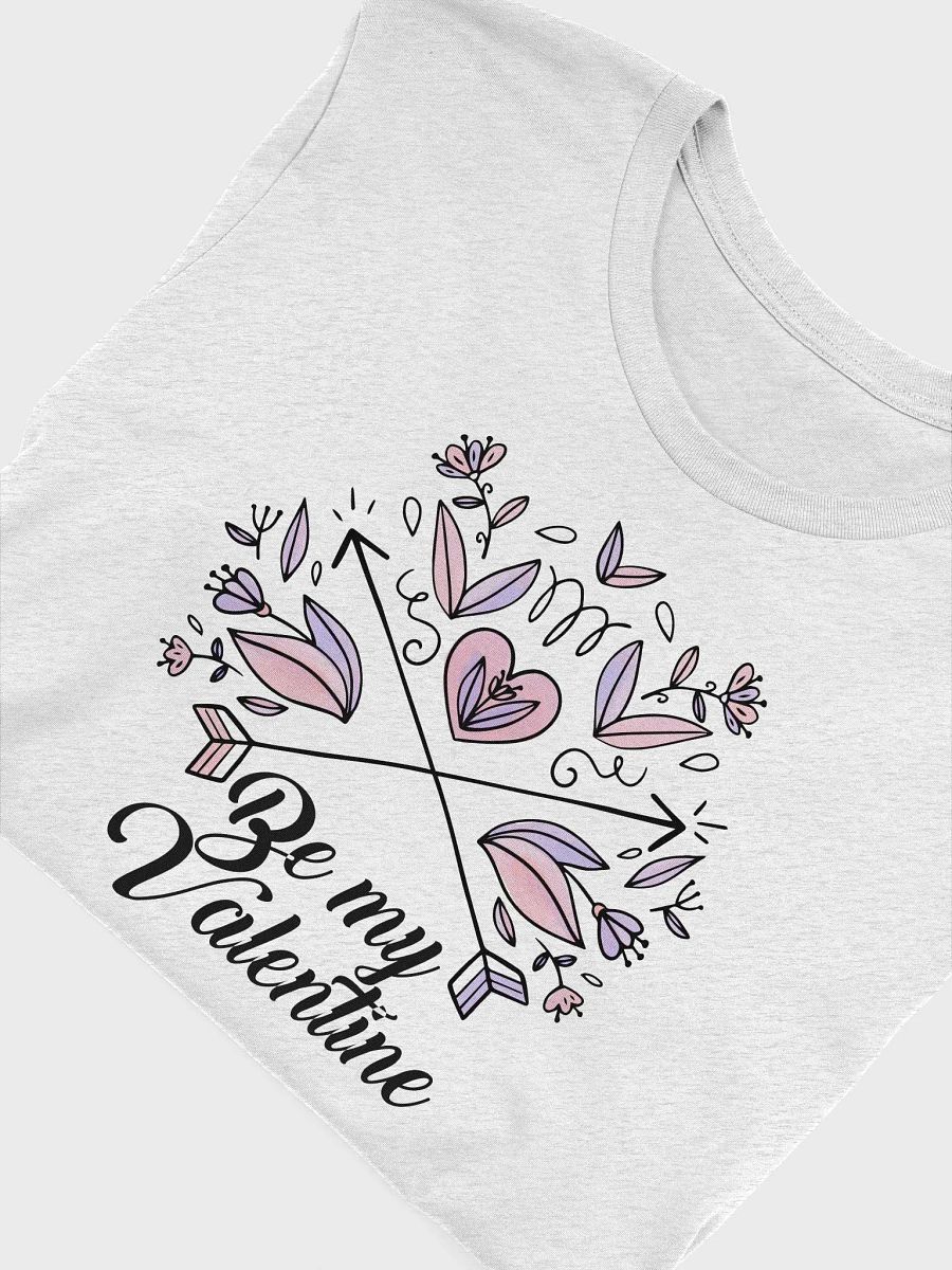 Valentine's Floral Heart T-Shirt product image (42)