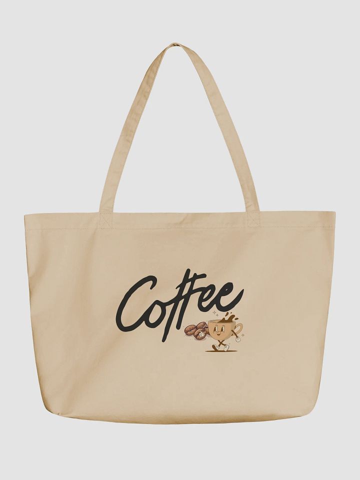 Coffee Cartoon Eco Tote Bag product image (2)