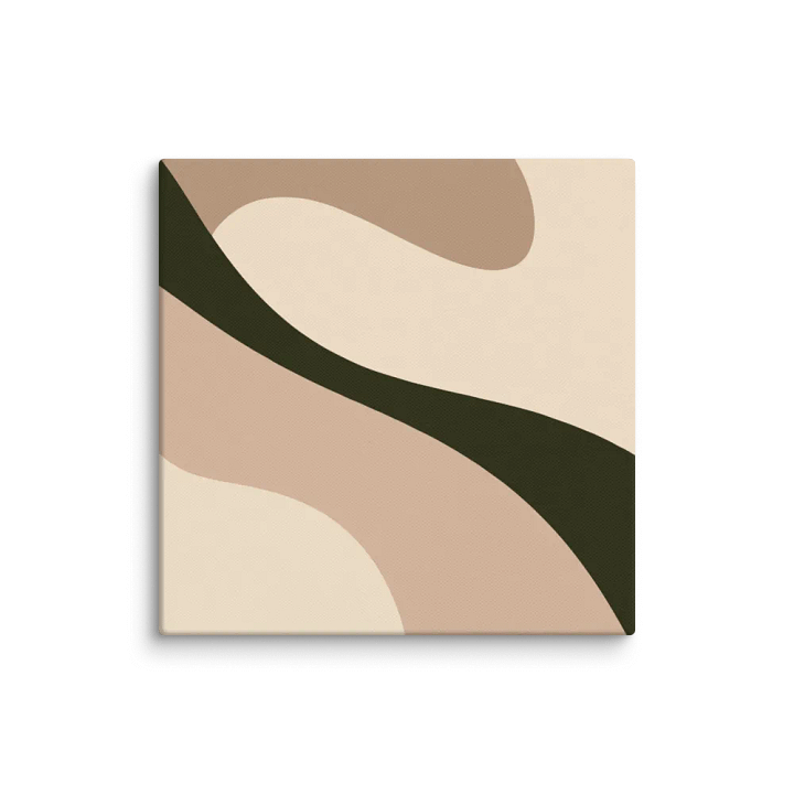 Minimalist Abstract Canvas Art - Serene Earth-Tone Wall Decor product image (29)