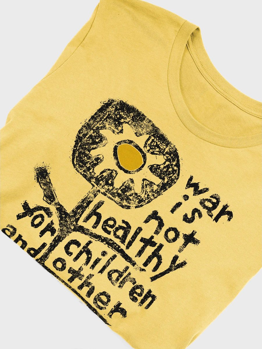 War is not healthy for children Bella+Canvas 3001 product image (3)