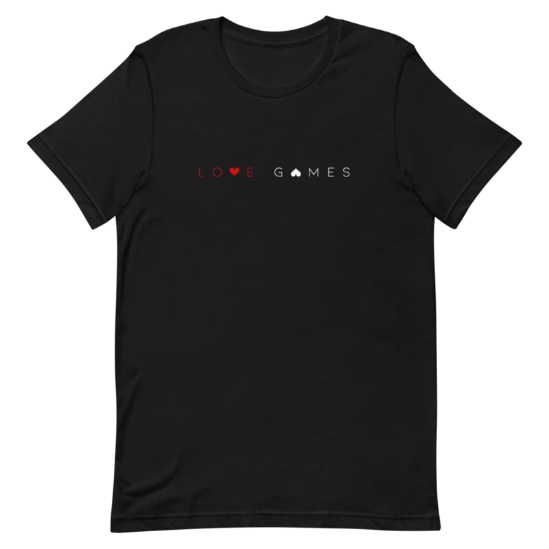 Love Games Tee - Black product image (1)