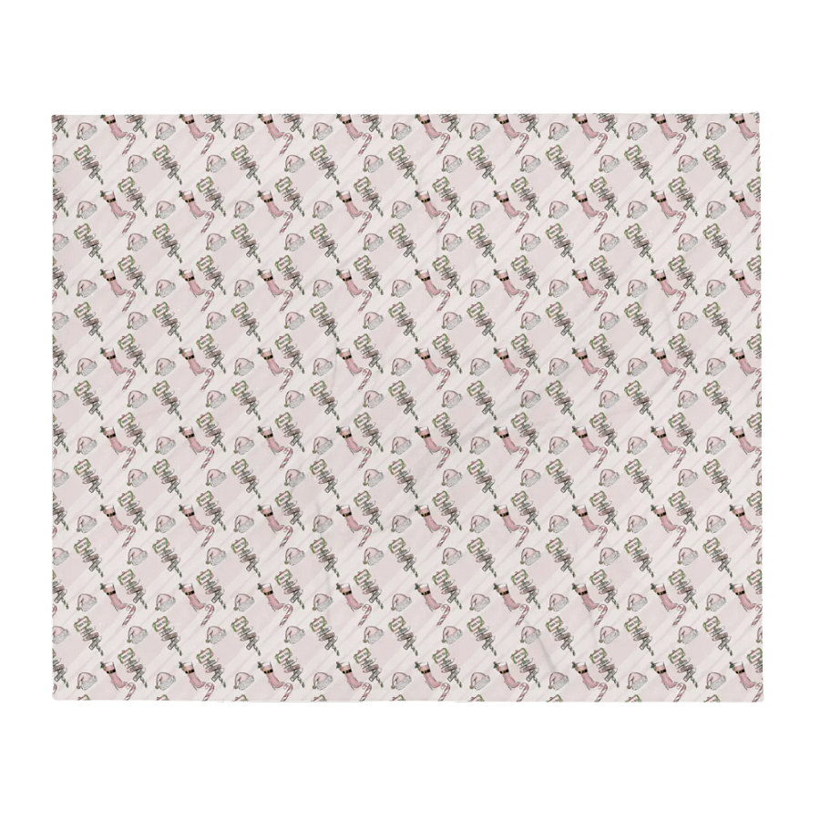 Pink Christmas Blanket product image (1)