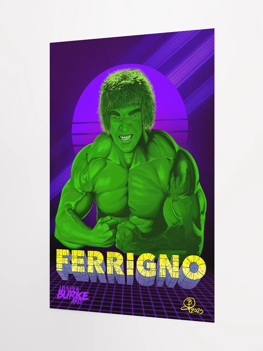 Lou Ferrigno's Hulk Fine Art Print product image (3)