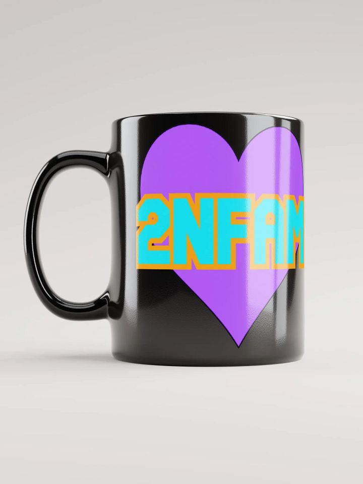 The2Nicks Heart Mug - Black product image (2)