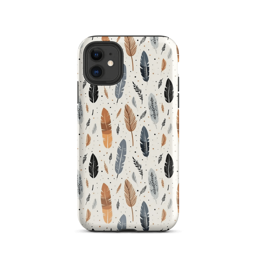 Whispering Feathers Tough iPhone® Case product image (2)