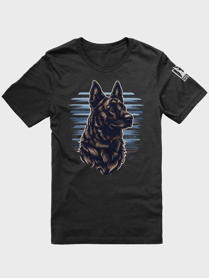 Noble Dutch Shepherd Portrait - Premium Unisex T-shirt product image (1)
