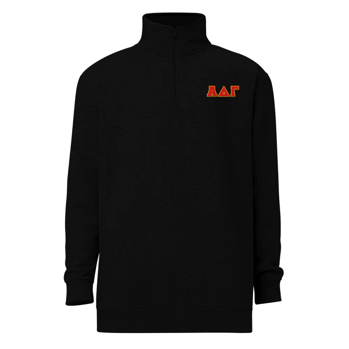 Lettered (Red and Gold) Quarter Zip product image (1)