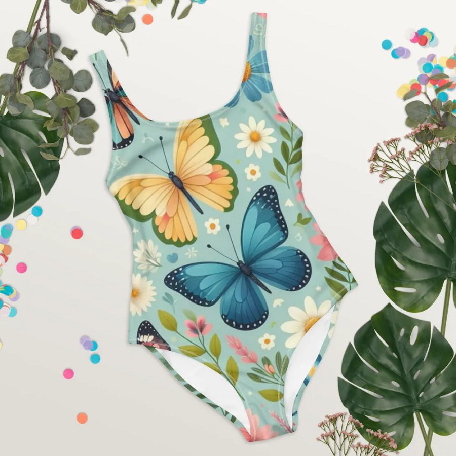 Butterfly Blooms One-Piece Swimsuit product image (8)