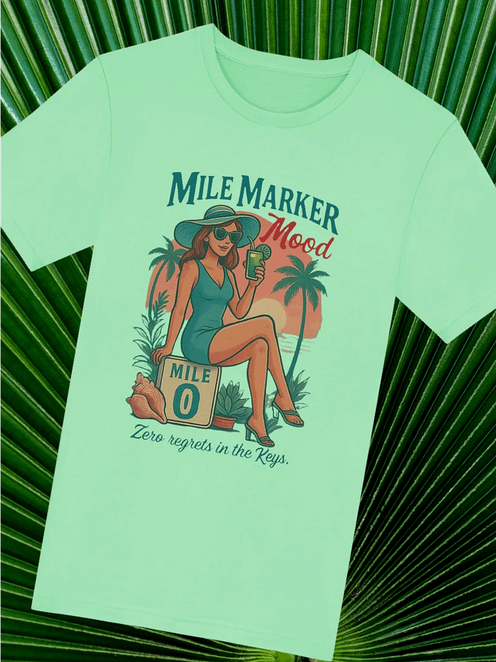 Key West Mile Marker Mood Ultra-Soft Tee product image (1)