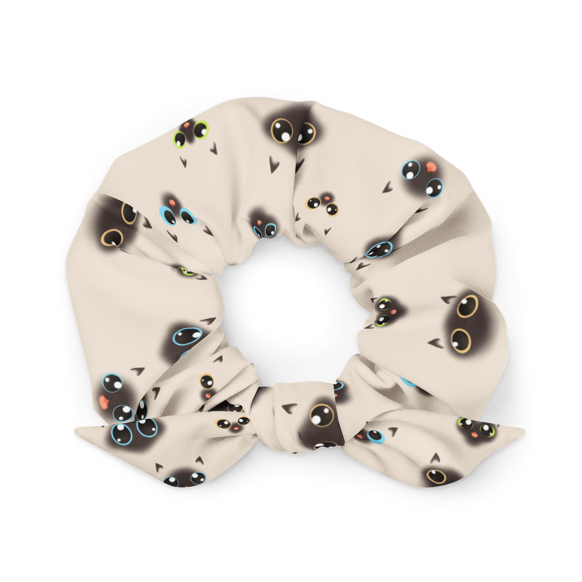 Siamese Cat Print Scrunchie product image (1)