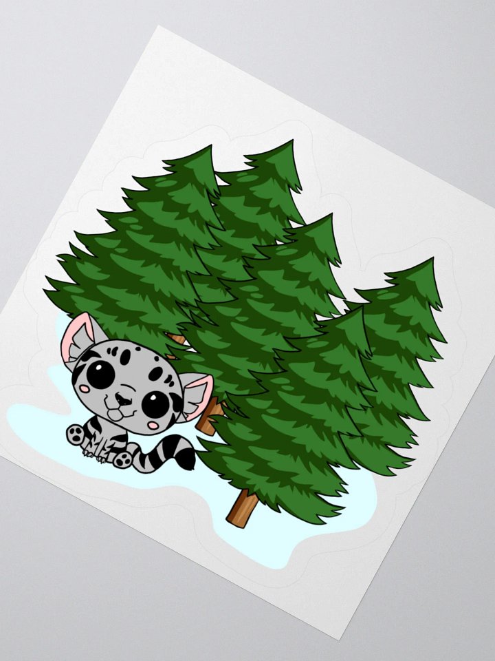 Snow the White Death Cryptikids Sticker product image (5)