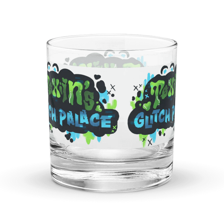 TOXIINS Glitch Palace Rocks Glass - Urban Toxicity product image (1)