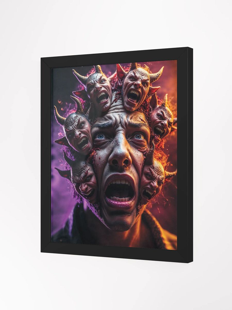 Screams of the Inner Demon Framed Print product image (8)