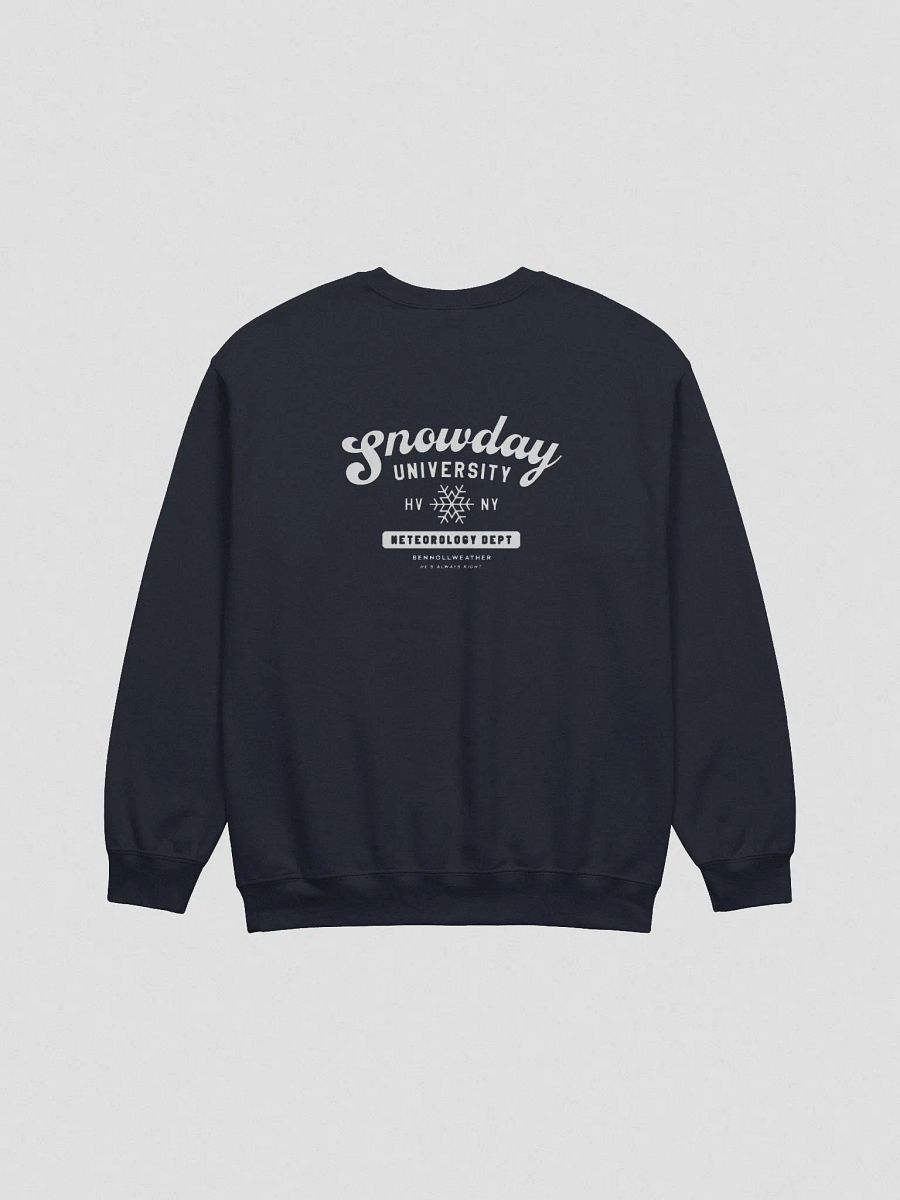 Snowday University crewneck - navy product image (2)