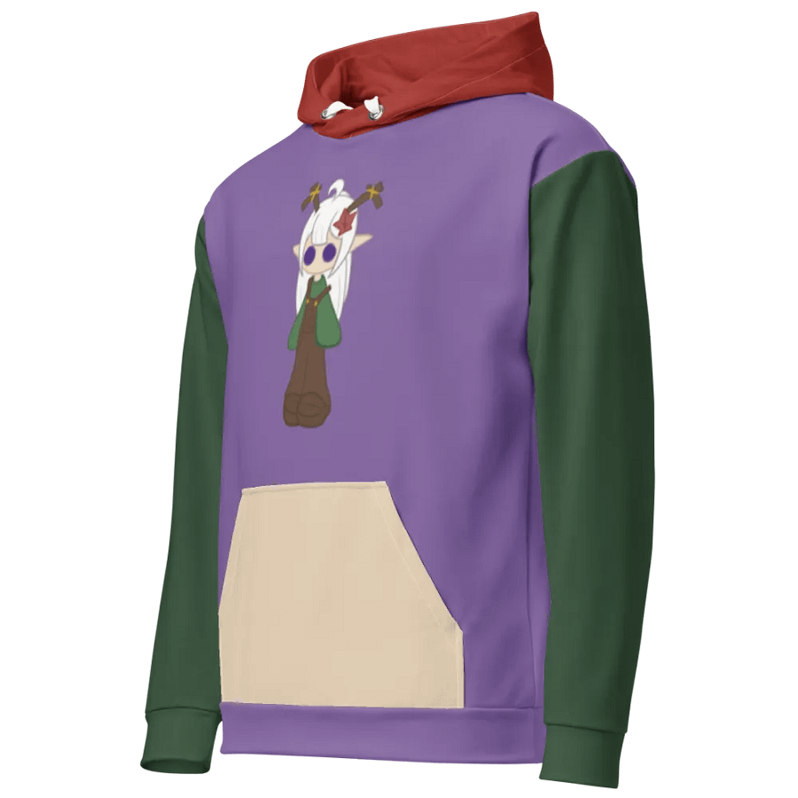 [FOR ME CUZ] Luna Art Colour Block Hoodie product image (1)