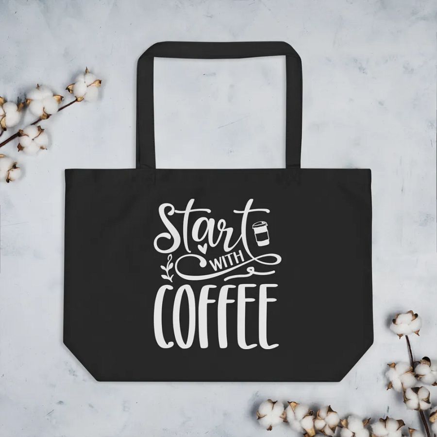 Start With Coffee Bag product image (3)