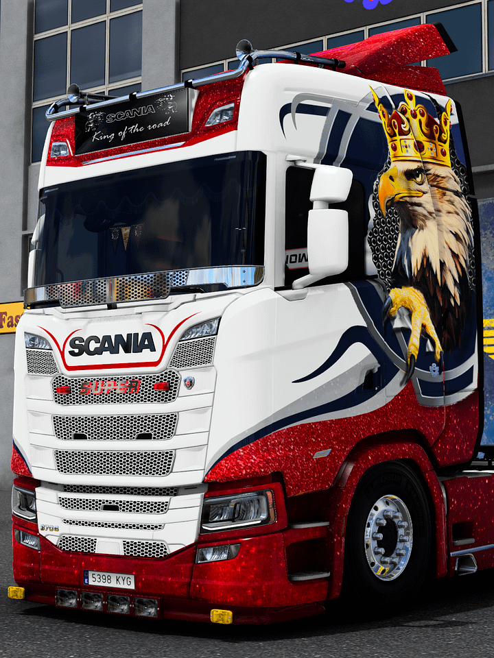 ETS2 Skin - Scania Next Gen Griffin By Dsan22 product image (1)