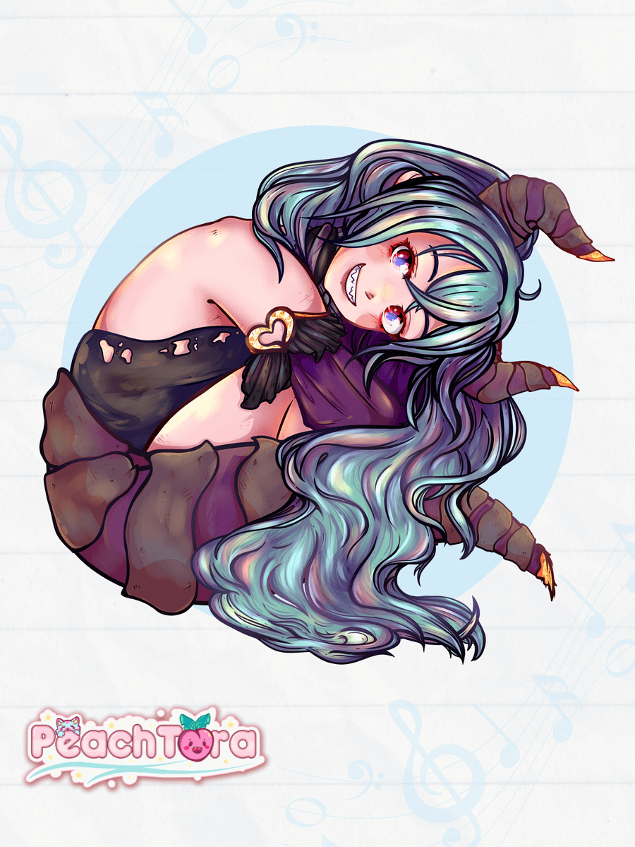 Demon Miku 💙 (Clear) product image (1)