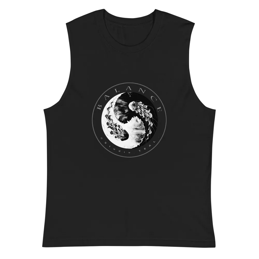 Yin-Yang Jellyfish Harmony Muscle Tank product image (3)