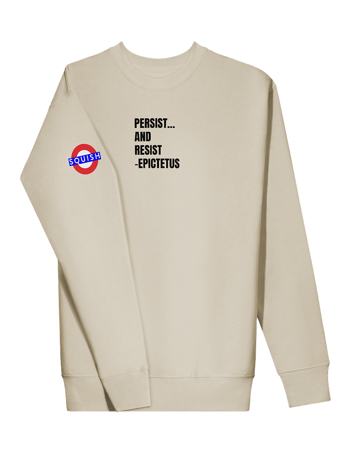 Persist and Resist Crewneck V1 - Black product image (2)