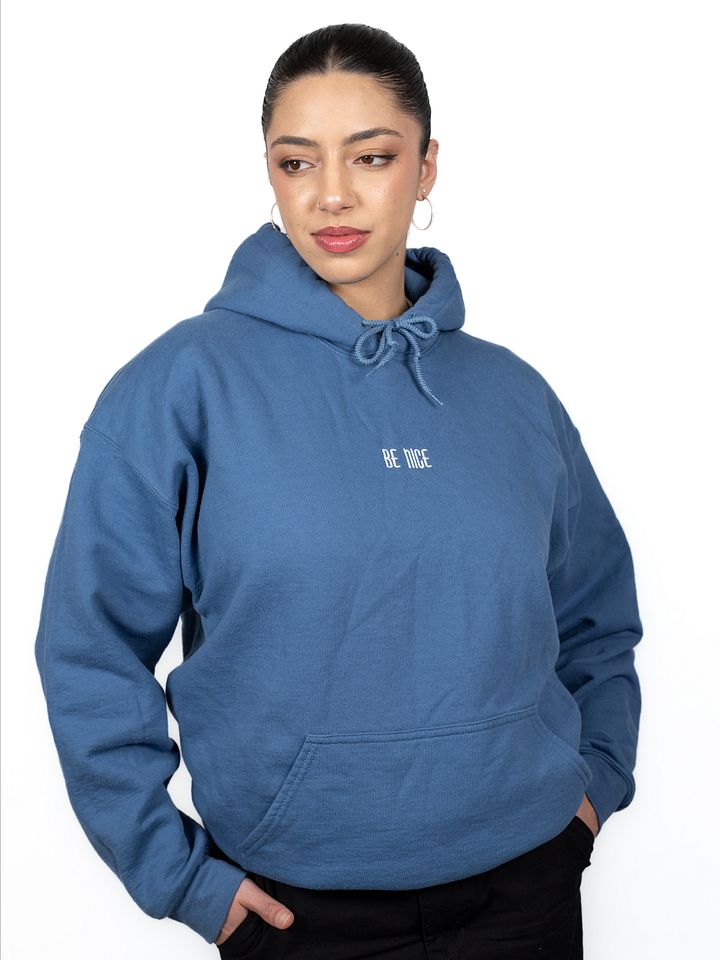 BE NICE Basics Embroidered Hoodie product image (1)