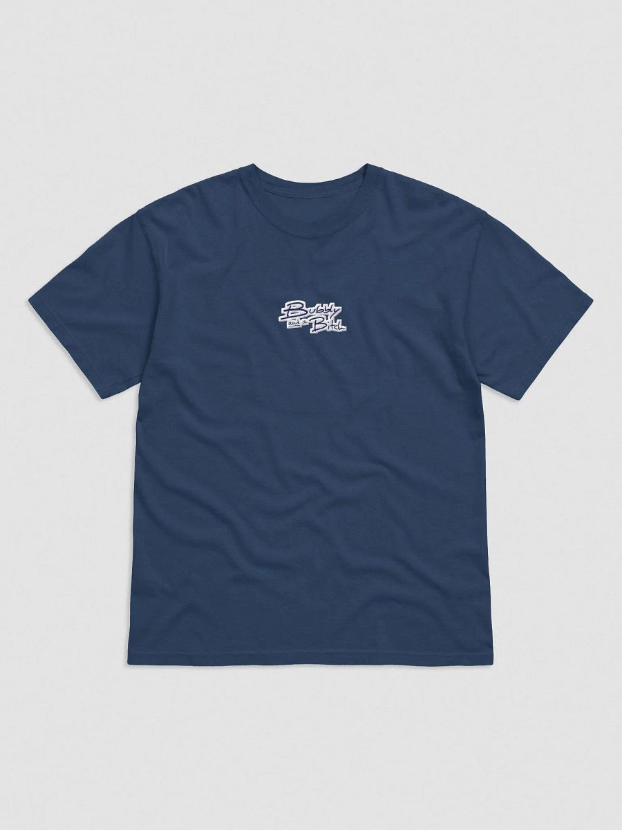 Bubbly and a B*tch embroidered garment-dyed tee (navy bubble design) product image (1)