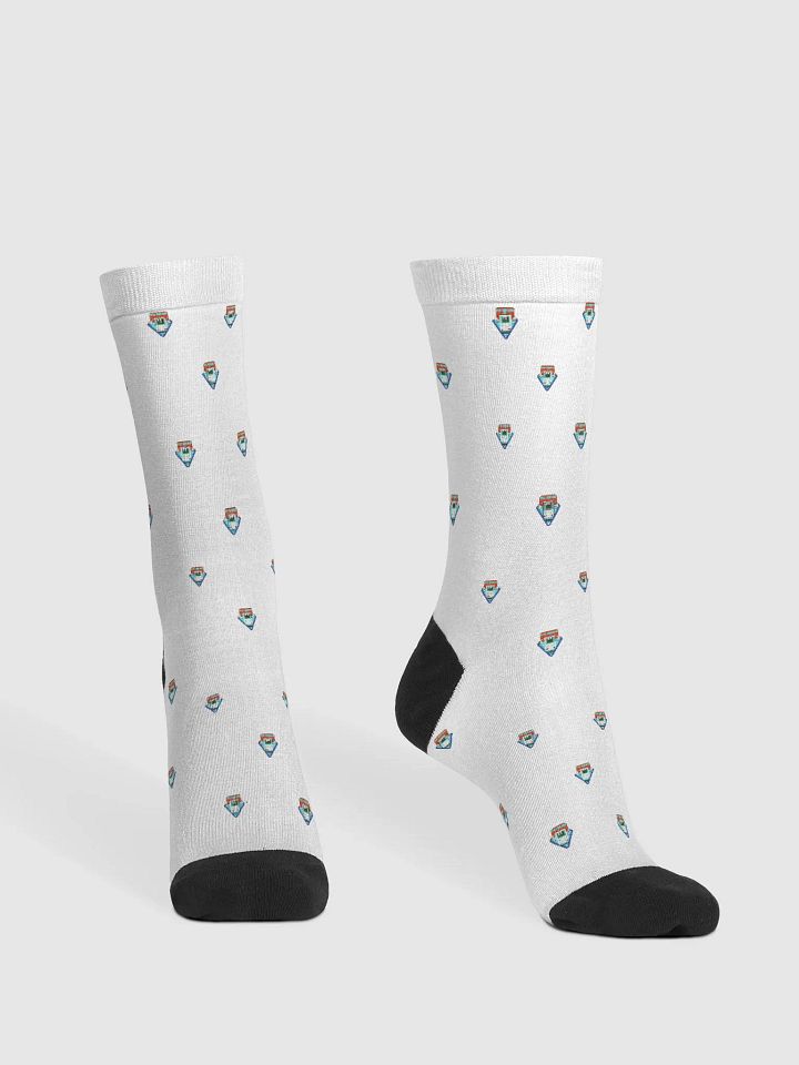 Eco-Friendly Art Crew Socks product image (2)
