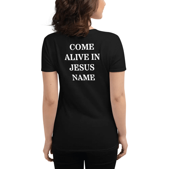 I am a House of Miracles | Fitted (Female) | White Print product image (2)