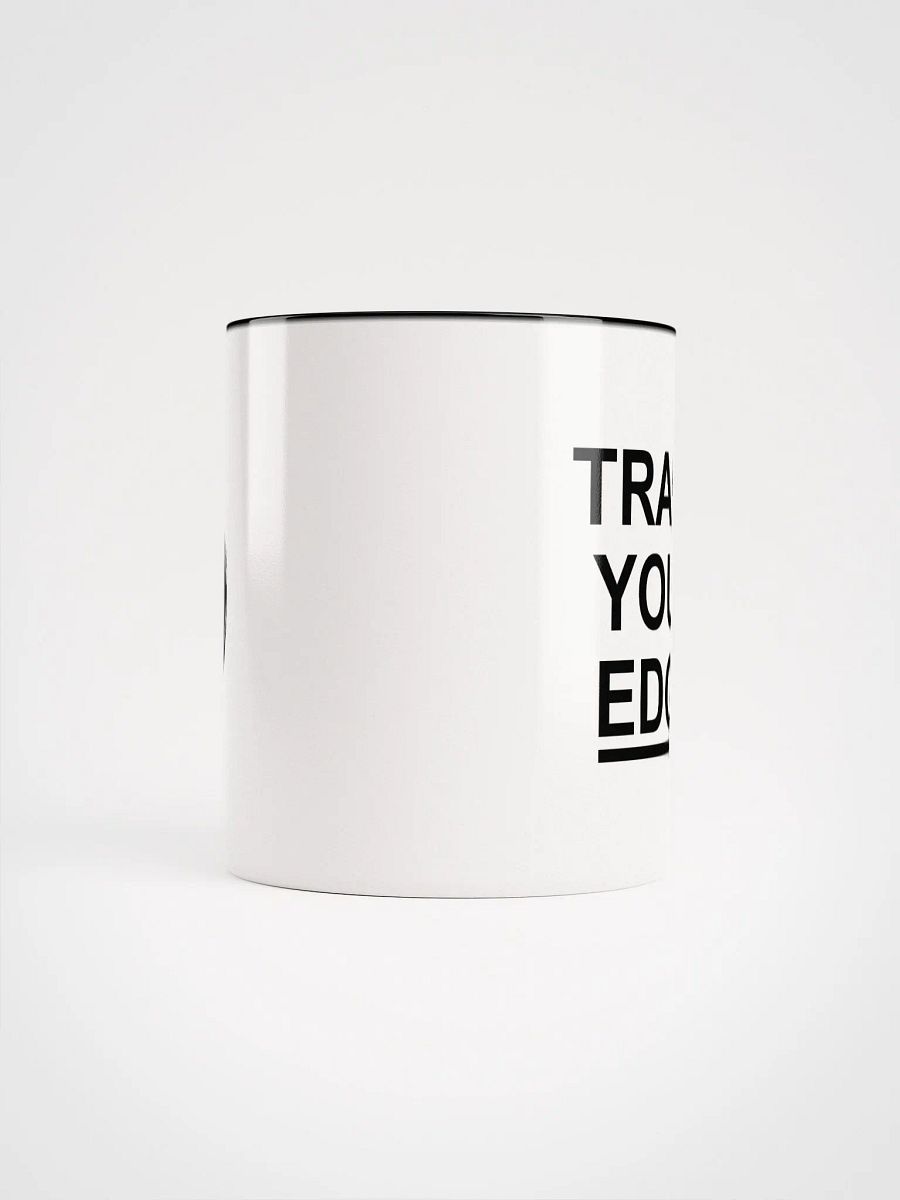 Coffee Mug (TRADE YOUR EDGE, Black & White) product image (5)