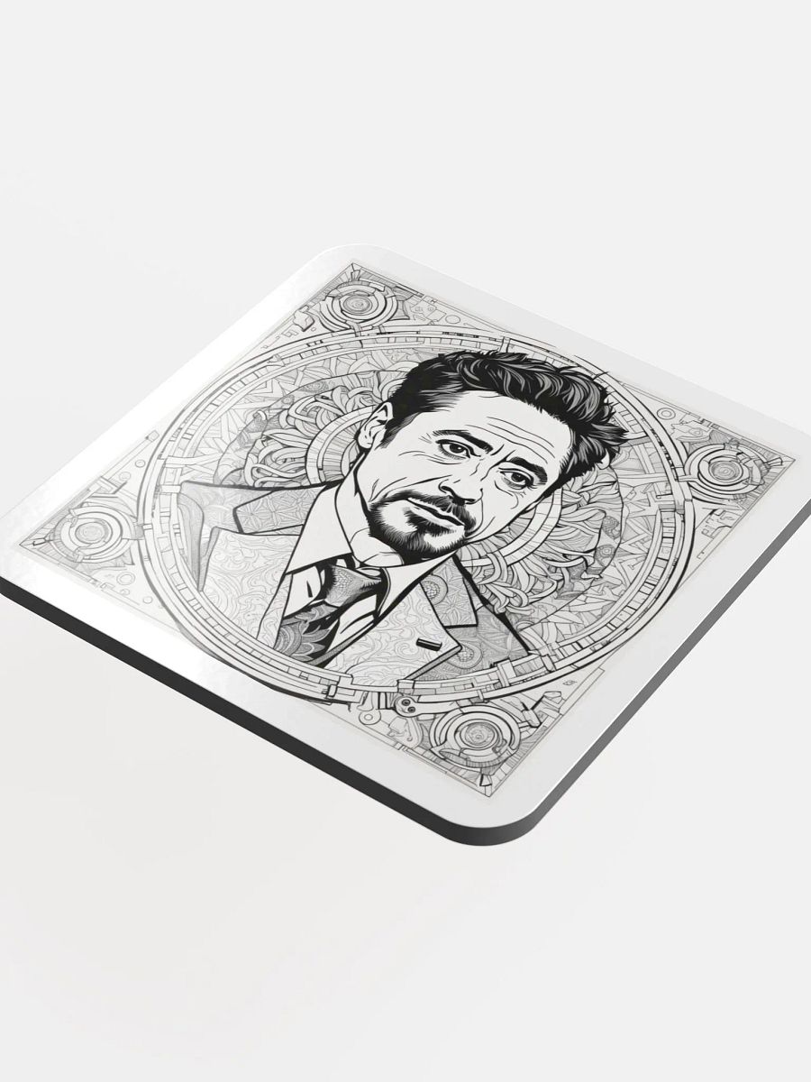 Dapper Gentleman Cork Coaster Set product image (4)