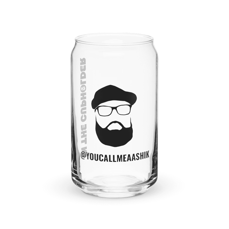 Youcallmeaashik Can Shaped Glass product image (2)
