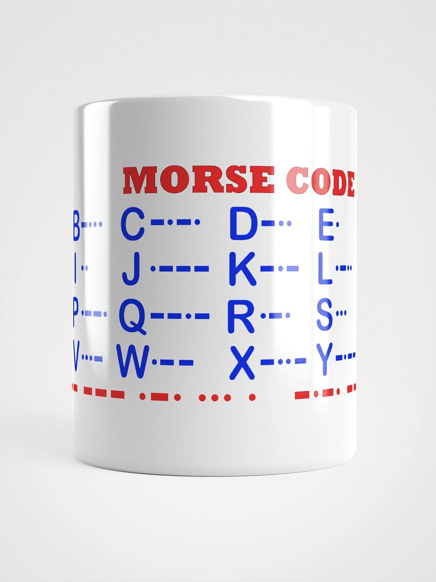 Morse Code Mug product image (18)