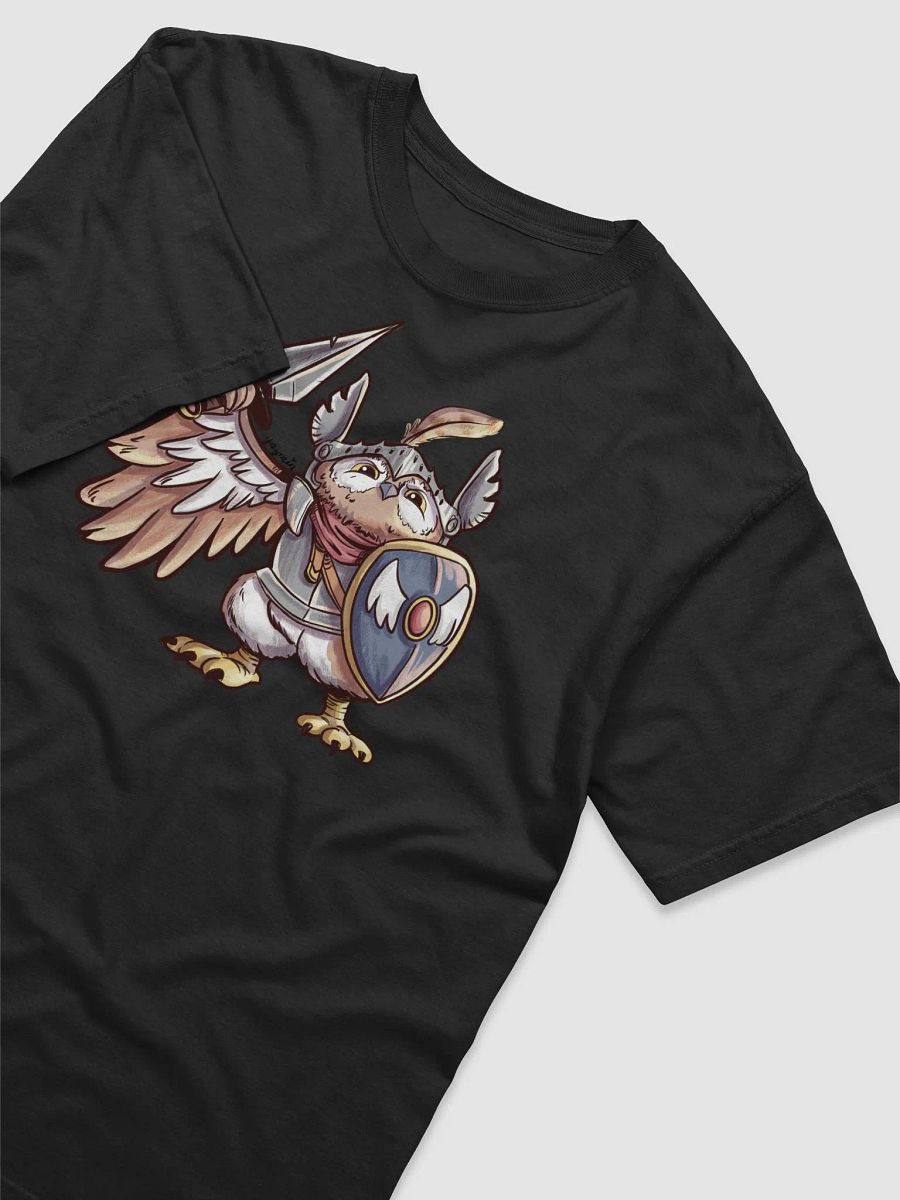 Owl Knight T-Shirt - Whimsical Fantasy Art product image (3)