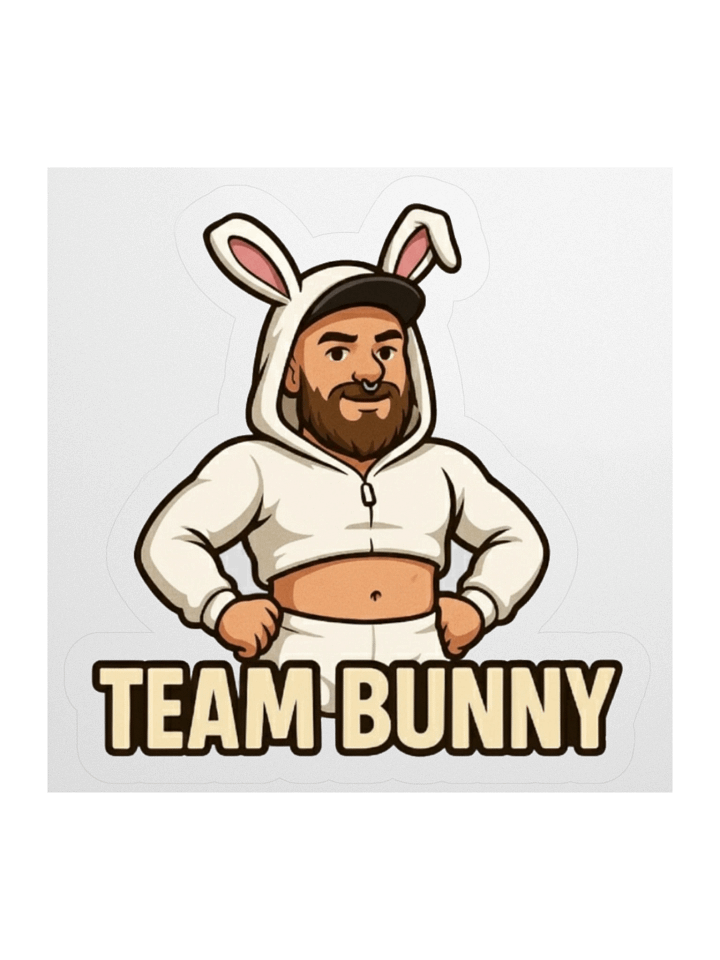 Team Bunny sticker product image (2)