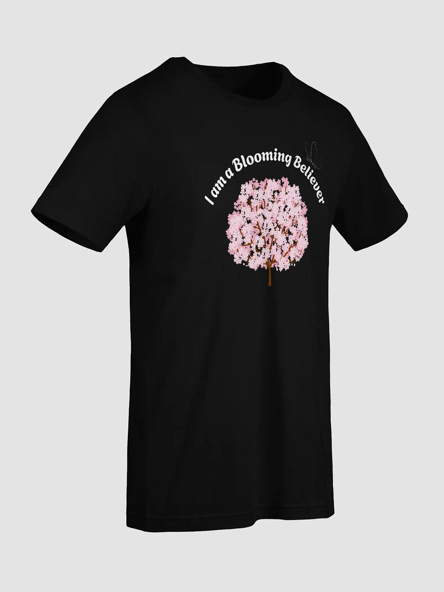 I am a Blooming Believer T-Shirt (Black/White) product image (9)