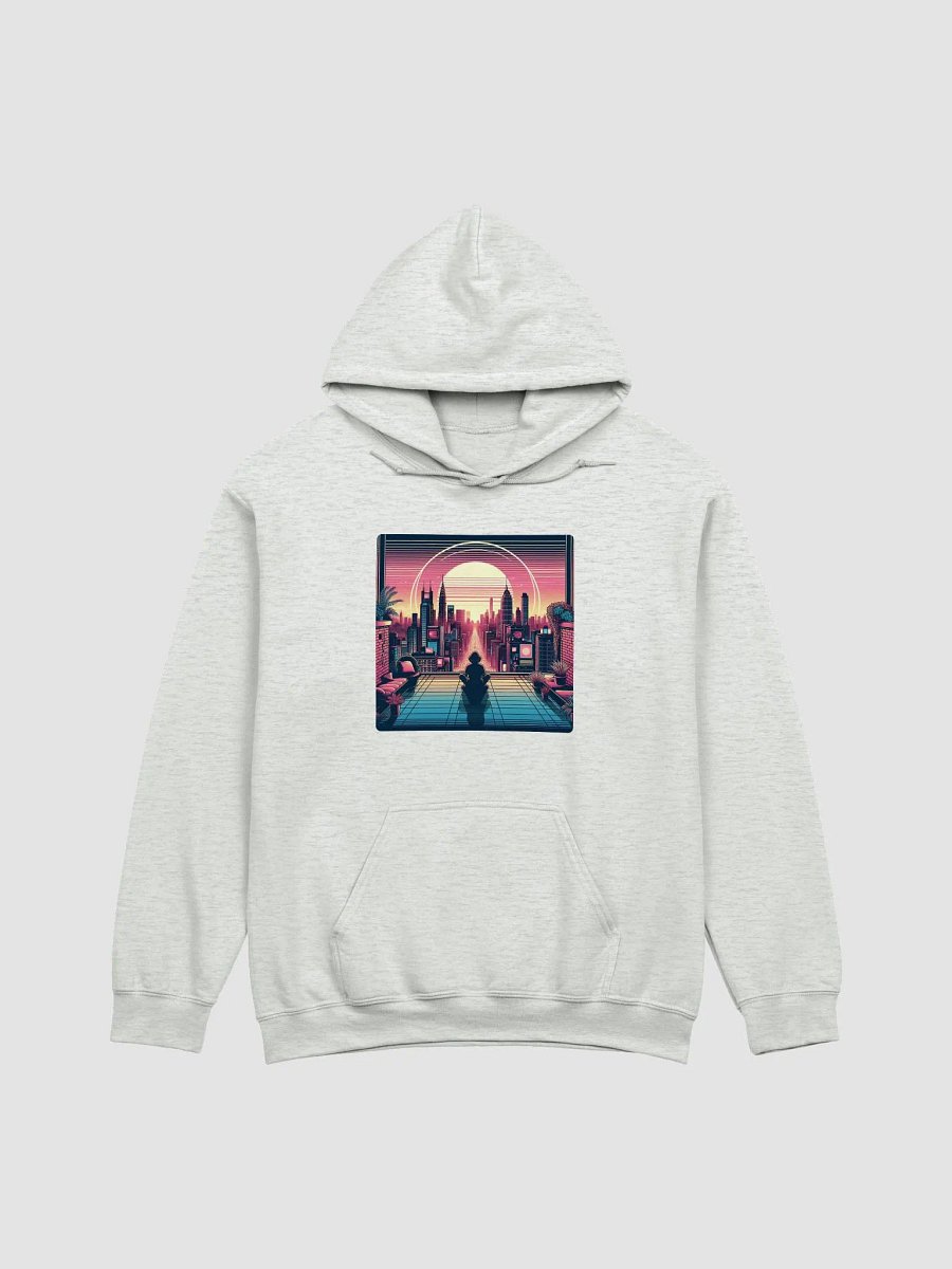 Sunset City Dreams Hoodie | AI Design product image (2)