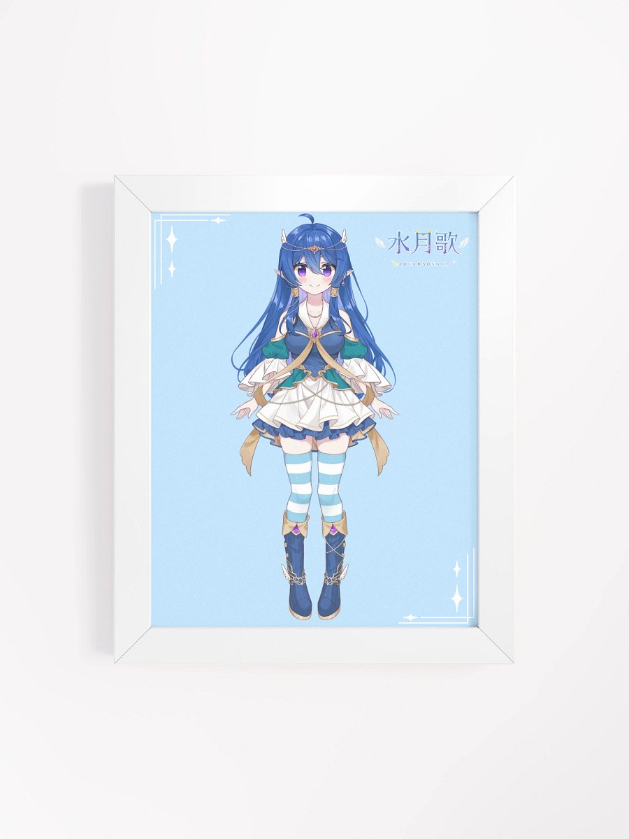 水月歌立繪帶框高品質霧面海報 product image (4)