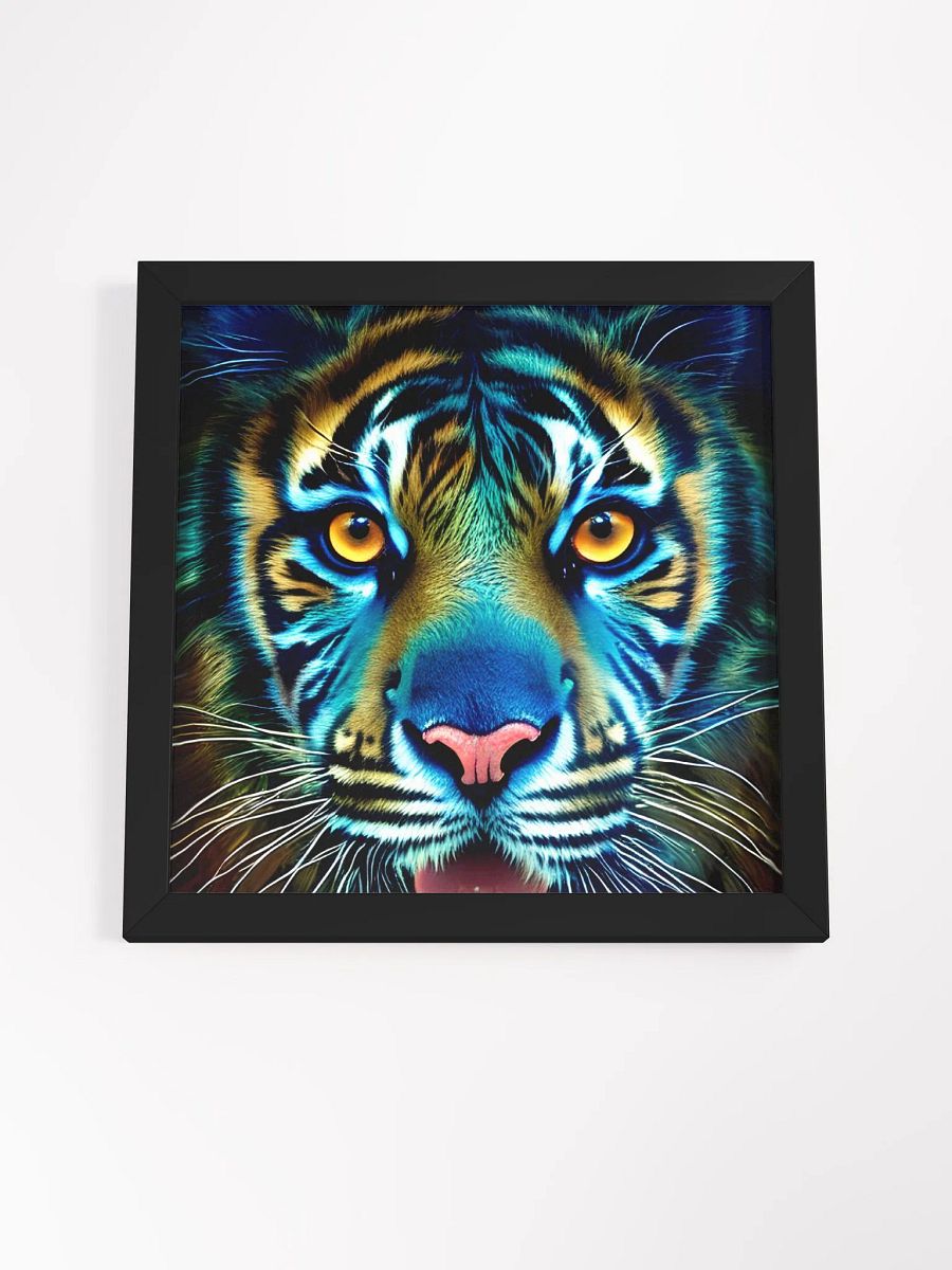 Sapphire Gaze - Fierce Tiger Poster product image (4)
