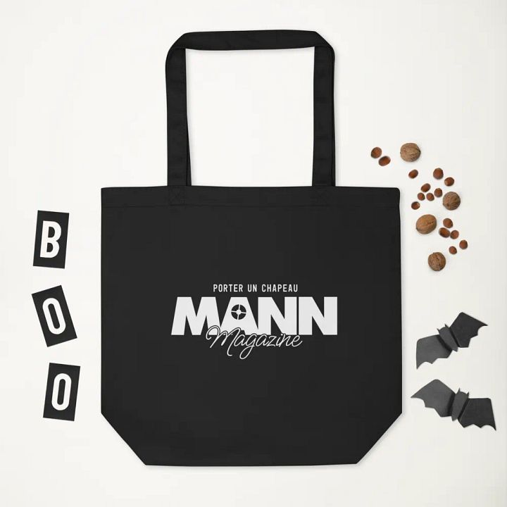 MANN Magazine Back in Black Tote Bag product image (2)