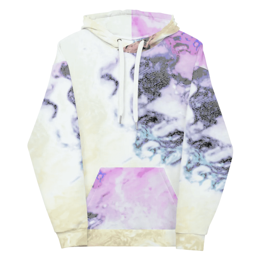 Pastel Abstract Unisex Pull On Hoodie product image (12)