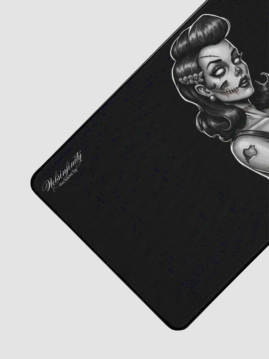 Zombie Pinup 08 Exclusive Black/White Edition Desk Mat product image (3)