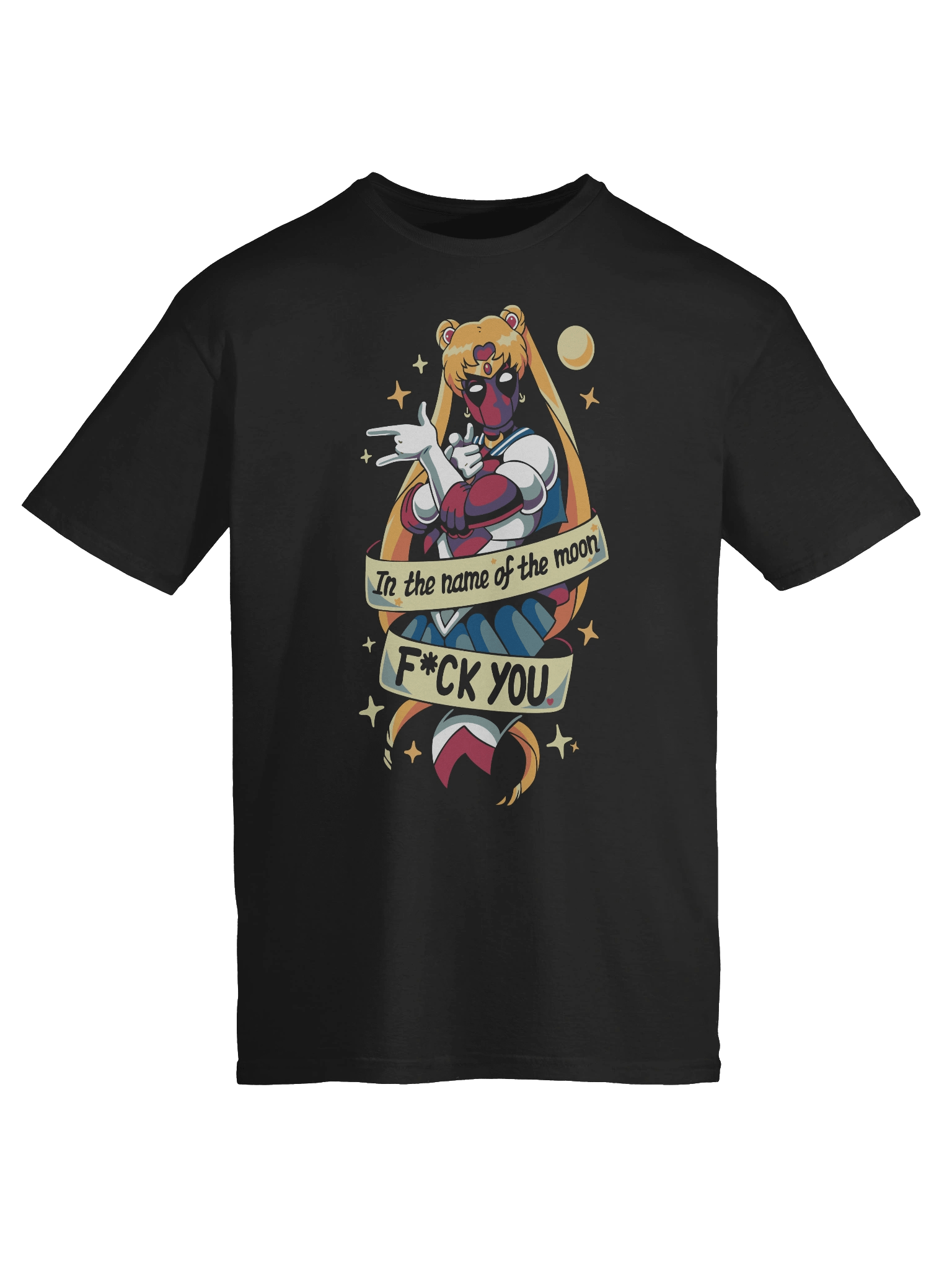 Deadpool Sailor Moon Parody – Gildan Softstyle T-Shirt product image (6)