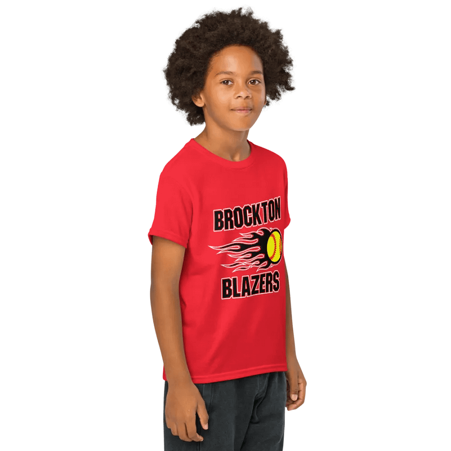 Youth Brockton Blazers Logo Tee - Red product image (4)