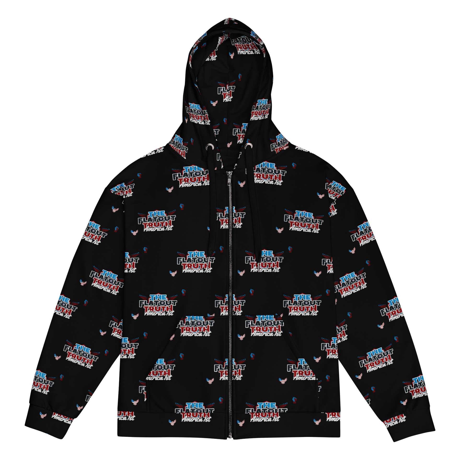 TFOT All-Over America 1st Black Zip Jacket product image (1)