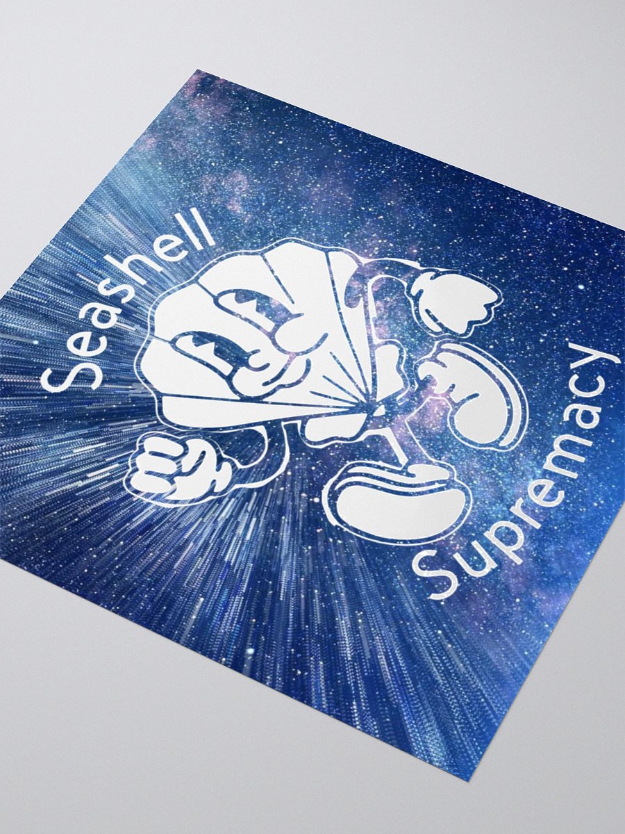 galaxy seashell sticker product image (3)