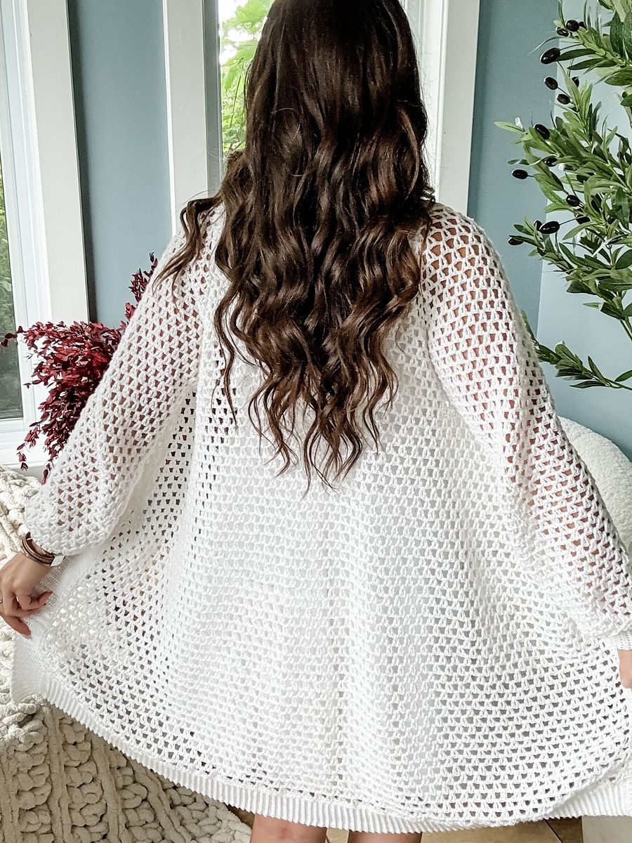 V-Stitch Cardigan Crochet Pattern product image (3)